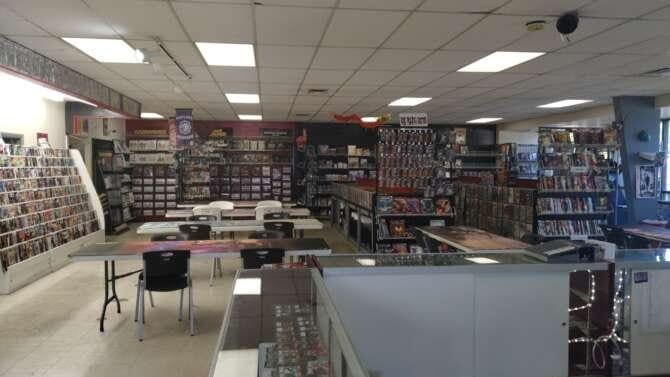 Comic book store in Wichita Wizard's Alley