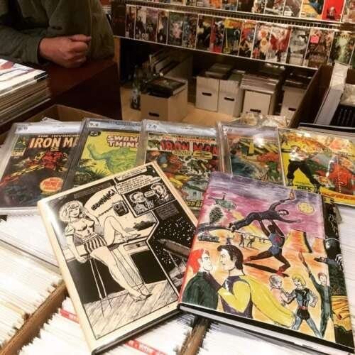 Comic book store in Richmond Cerebral Vortex