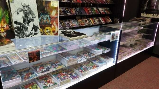 Comic book store in Highspire Dimension X Comics Toys and Collectibles