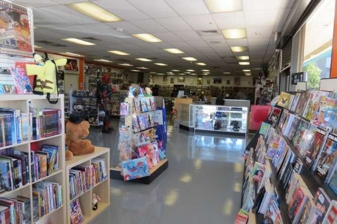 Comic book store in Phoenix Samurai Comics Phoenix Arizona