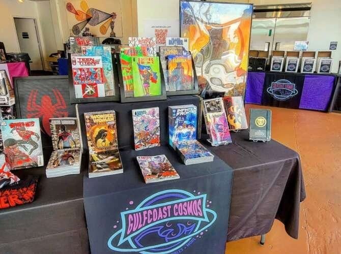 Comic book store in Houston Gulf Coast Cosmos Comicbook Co. Comic book store in Houston Gulf Coast Cosmos Comicbook Co.