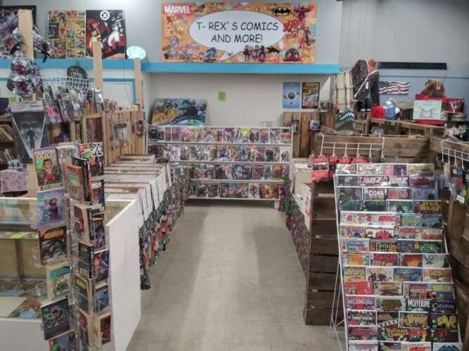 Comic book store in Asheboro Antiques & Geeks Collectibles on Sunset
