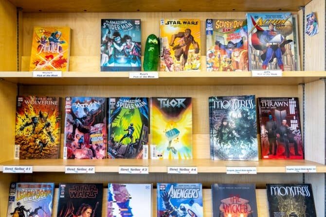 Comic book store in Madison Westfield Comics - West