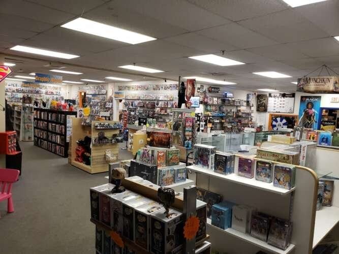 Comic book store in Manchester Double Midnight Comics (Manchester)