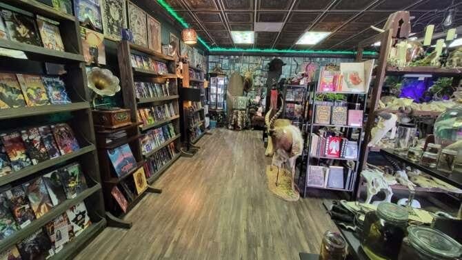 Comic book store in Las Vegas Cemetery Pulp - Oddities and More