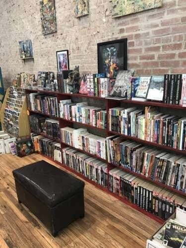 Comic book store in Marshall Main Street Comics and Games