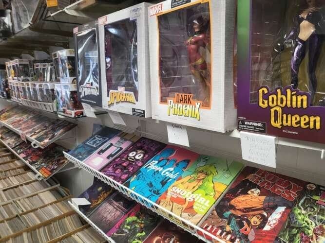 Comic book store in Johnstown Bent Wookee Comix