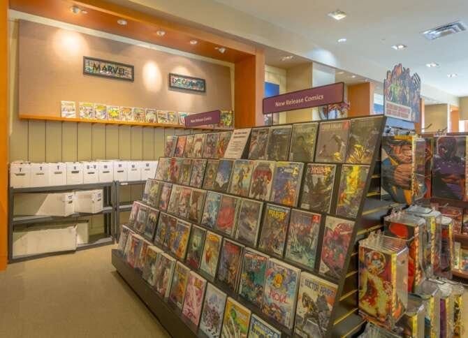 Comic book store in Prescott Game On