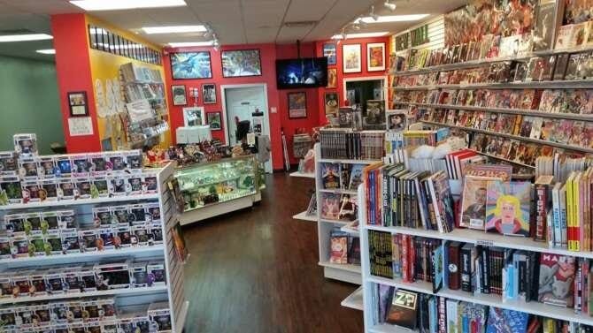 Comic book store in Lancaster 4th Wall Comics