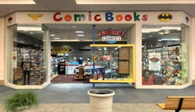 Comic book store in Monroe WonderWorld Comics