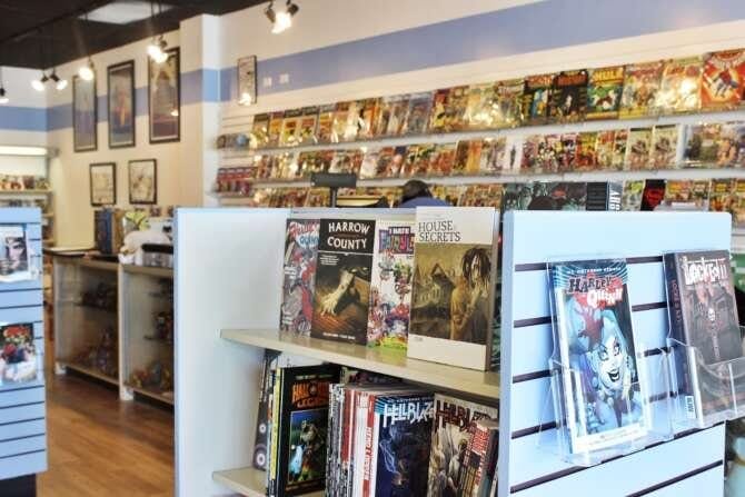 Comic book store in Greensboro Ssalefish Comics