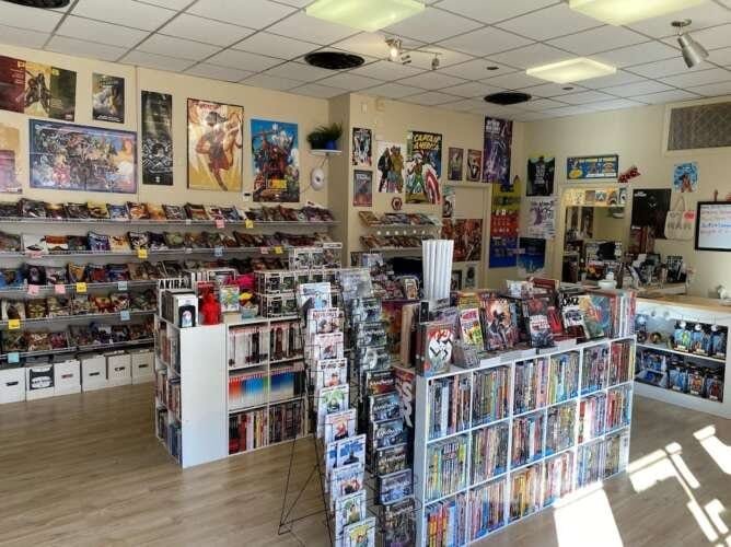 Comic book store in Matawan the geekery