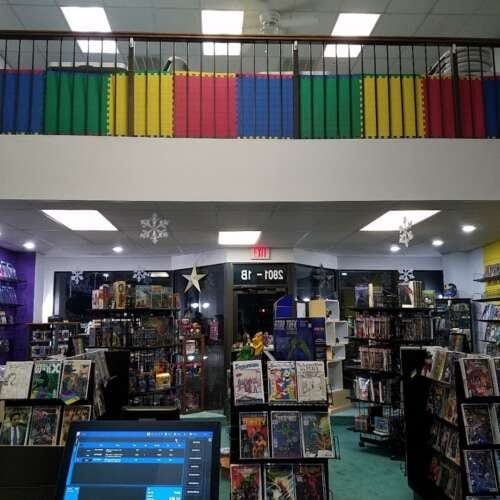 Comic book store in Wilson DreamDaze Comics Fun & Games Inc