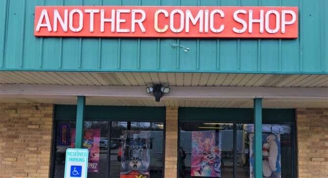 Comic book store in Springfield Another Comic Shop