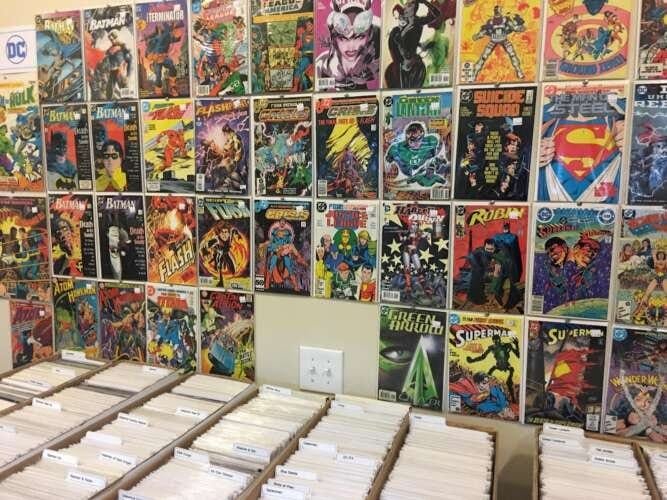 Comic book store in Seattle The Grumpy Old Man's Comics Art & Collectibles