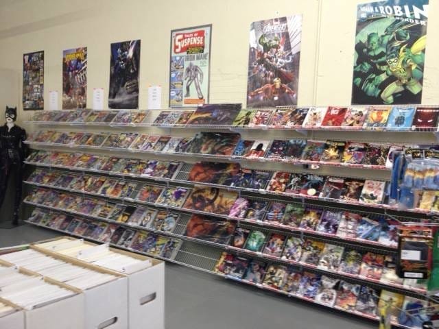 Comic book store in Lexington Top Hat Comics