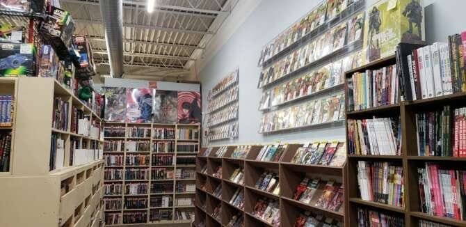 Comic book store in Roseville Comic Book College