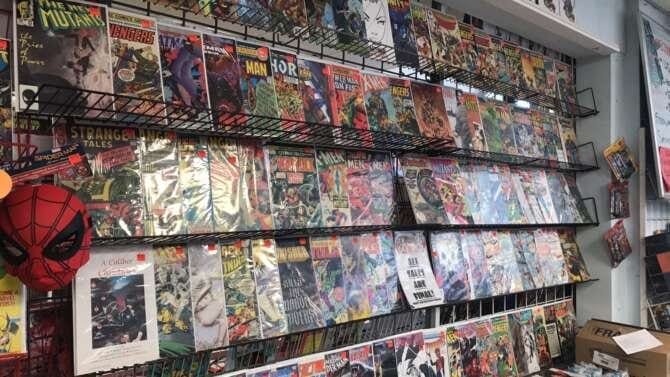Comic book store in Tarentum New Dimension Comics - Pittsburgh Mills
