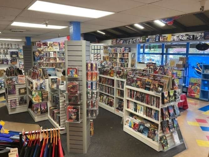 Comic book store in Concord Flying Colors Comics & Other Cool Stuff