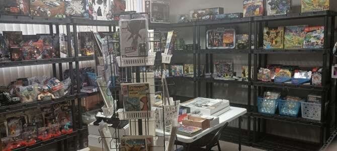 Comic book store in Hastings The Coin Guy