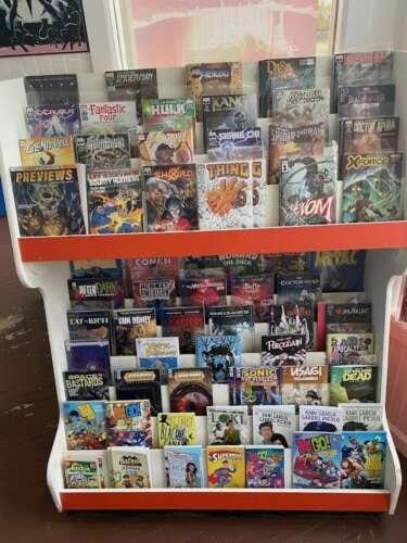 Comic book store in Manistee Rebel's Sanctuary