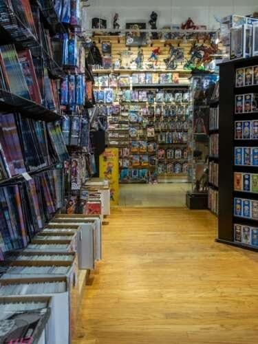 Comic book store in Wilmington Memory Lane Comics