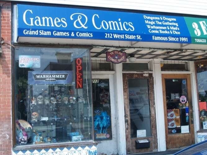 Comic book store in Olean Grand Slam Games & Comics