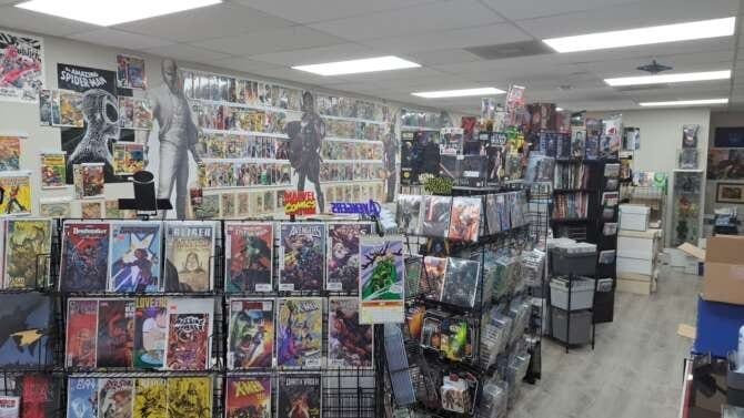 Comic book store in Tampa We Love Comics