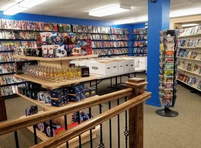 Comic book store in Spokane Monkey Biz