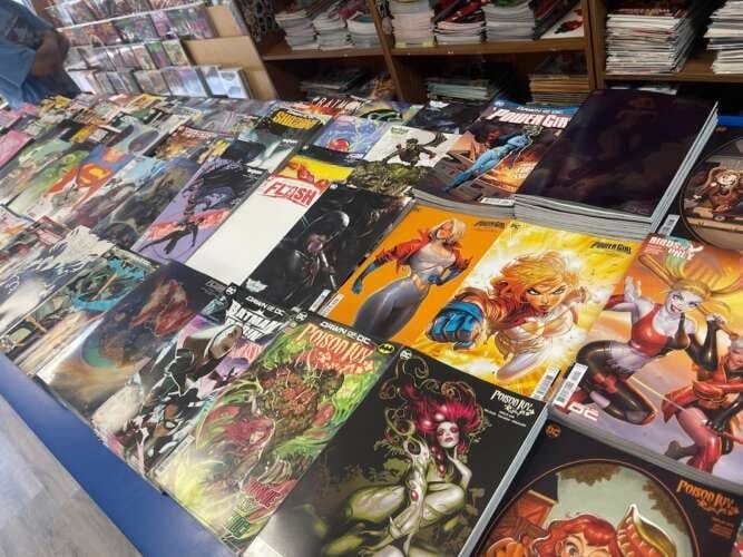 Comic book store in Visalia Collectors Choice