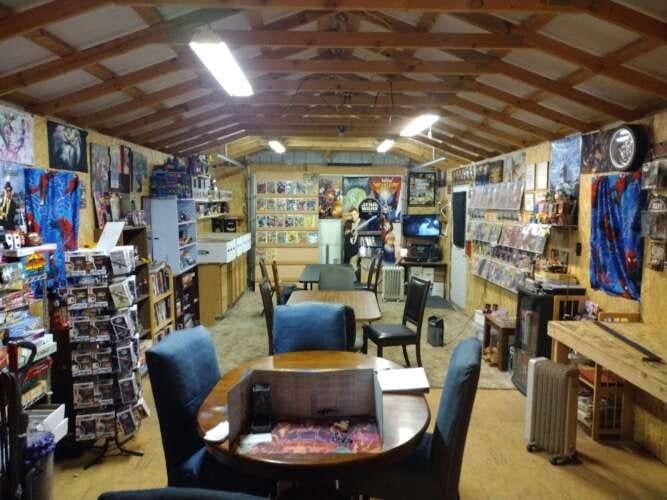 Comic book store in St Robert The Matalorians Comic and Toy Store