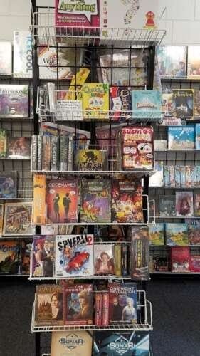 Comic book store in Norman Wizard's Asylum Comics and Games Comic book store in Norman Wizard's Asylum Comics and Games