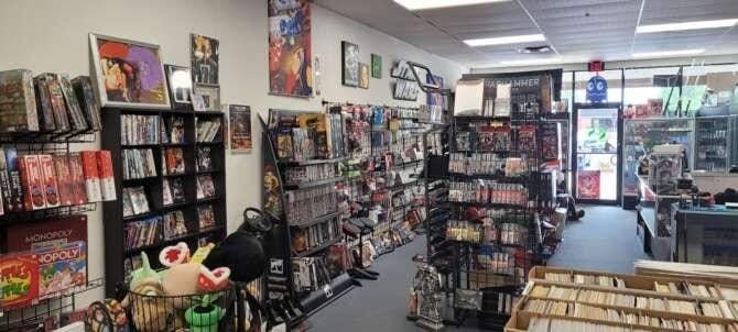 Comic book store in Villa Rica Infinite Games LLC