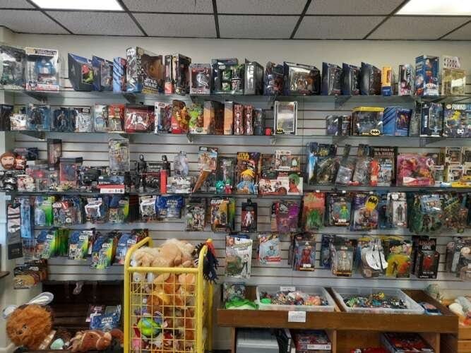 Comic book store in Springfield Rublemizers Comics Toys Collectibles