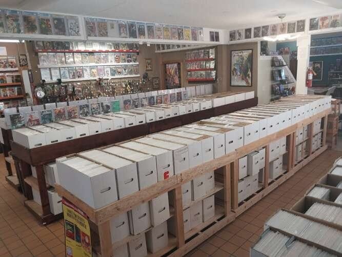 Comic book store in Topeka Hooked on Comics & Cards