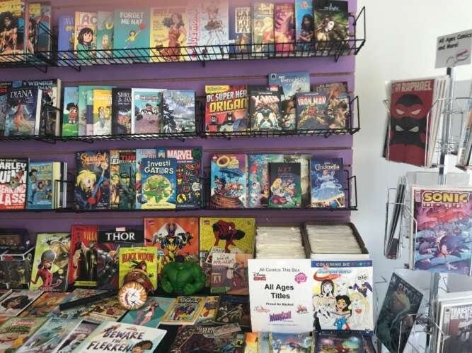 Comic book store in Kent Johnny Scott Comics & Games