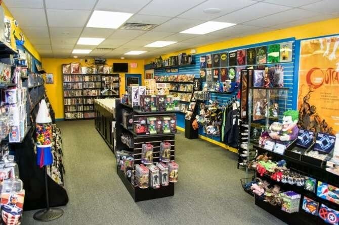 Comic book store in Sayville Androids Amazing Comics