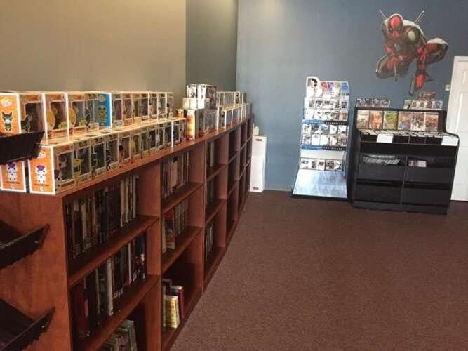 Comic book store in Richmond Comic Relief