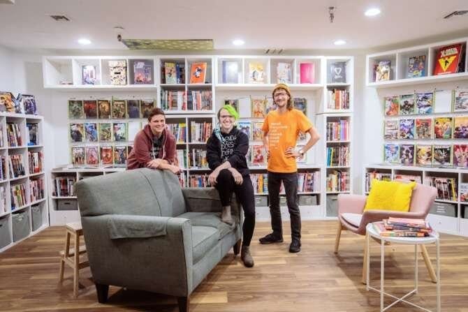 Comic book store in Eugene Books With Pictures Eugene