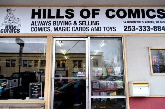 Comic book store in Auburn Hills of Comics