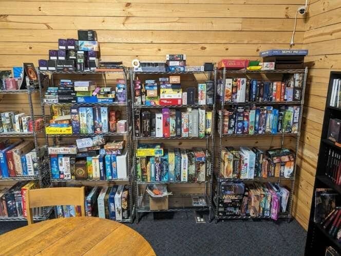 Comic book store in Shelbyville Derby Comics and Games