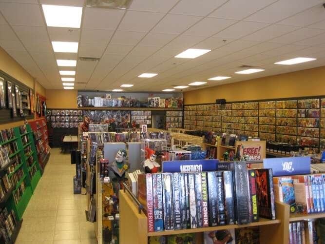 Comic book store in Orlando Coliseum of Comics Millenia