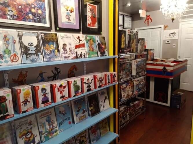 Comic book store in Sunset Beach Marvelous Issues