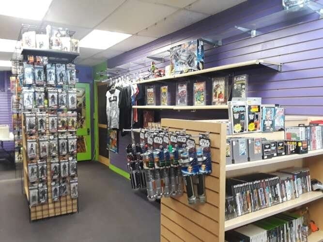 Comic book store in West Reading Symbiote Collectibles