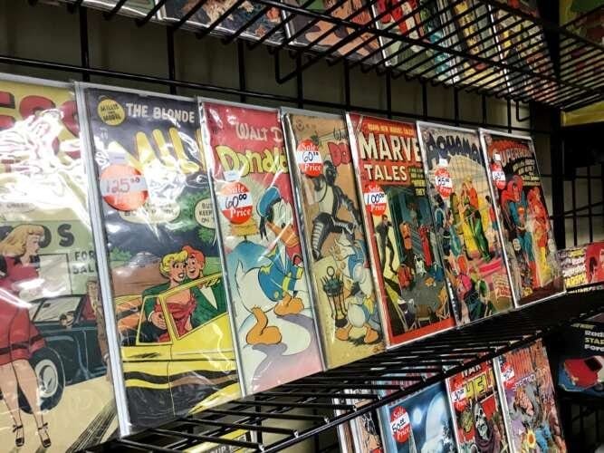 Comic book store in Liberty Back in Time Vintage Comics and Toys Comic book store in Liberty Back in Time Vintage Comics and Toys