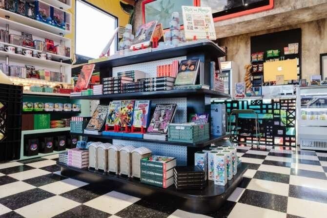 Comic book store in Los Angeles Revenge Of