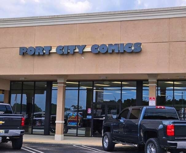 Comic book store in Mobile Port City Comics Comic book store in Mobile Port City Comics