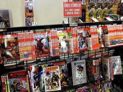 Comic book store in Pasadena Collector's Paradise