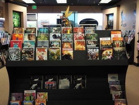 Comic book store in Wilmington Comicmania