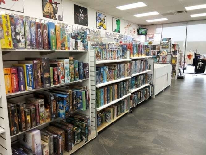 Comic book store in Billings Splash Page